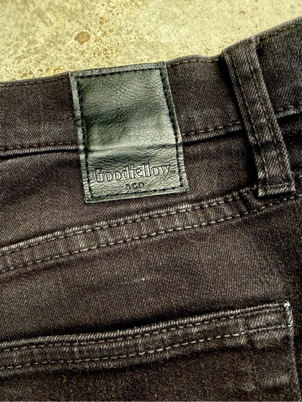 Goodfellow & Co Black Slim Straight Jeans